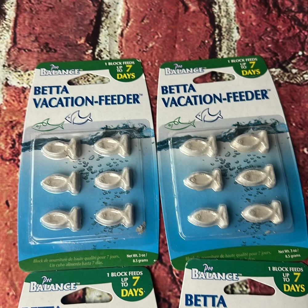 Betta Vacation Feeder Blocks